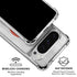 Japanese Flag Distressed Google Pixel 10 Pro Clear Case